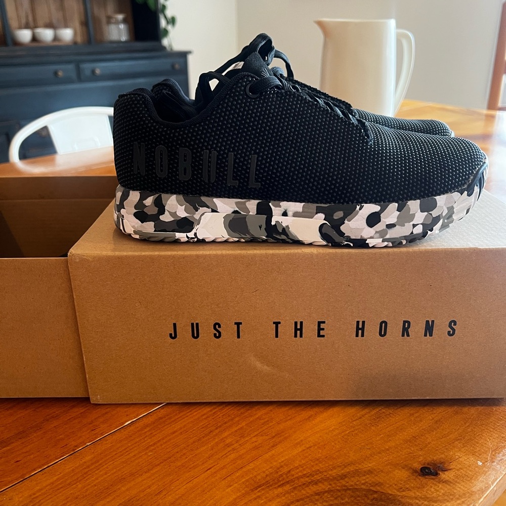 NOBULL Women’s Black Camo CrossFit workout gym  Trainers
